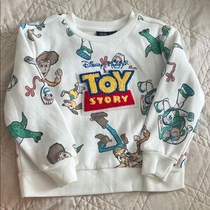 Disney Toy Story White Kids Sweater